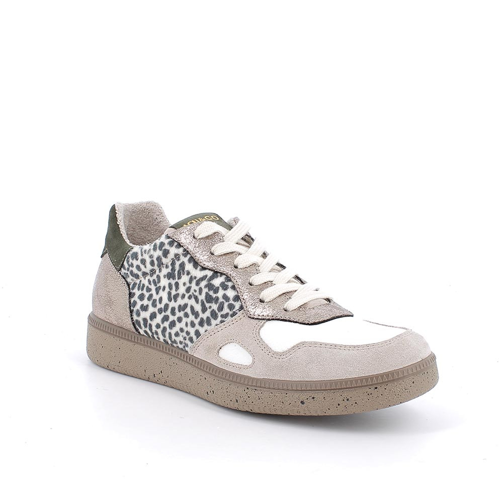 Sneakers da donna beige /verde – igi&co