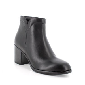 Stivaletti Donna Nero con Tacco e Zip – igi&co