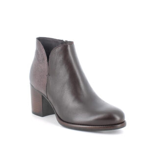 Tronchetto Donna Marrone con Tacco e Zip Igi&Co