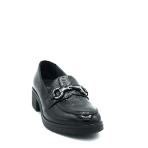 MOCASSINO ENVAL TACCO GOMMA 3CM NERO