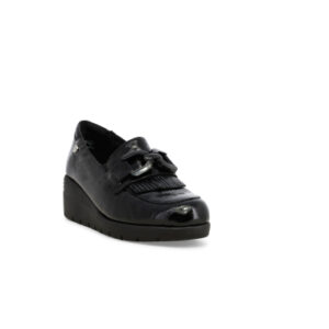 Mocassino Donna in Pelle Nero