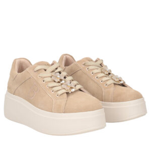 Sneakers Donna Tosca Blu in Camoscio con Accessorio