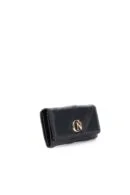 Portafoglio Effetto Pelle con Pattina CAFèNOIR Nero - immagine 4