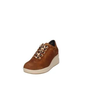 Sneakers Donna in Camoscio cuoio Comode