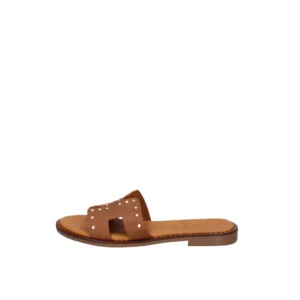 CIABATTINA "OH MY SANDALS" CUOIO