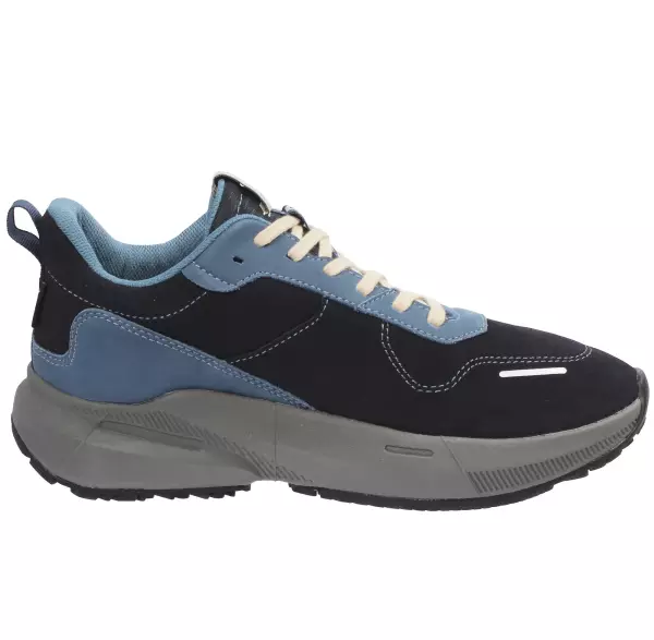 SNEAKER EXTRA CAMOSCIO BLU - immagine 3