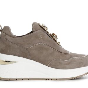 SNEAKER CAFE'NOIR TAUPE CON PIETRE