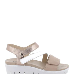 SANDALO ENVAL BEIGE/BIANCO
