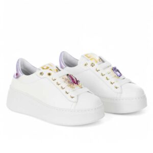 SNEAKER DONNA GIO+ BIANCO/LILLA