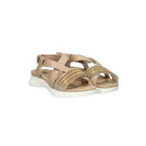 SANDALO ENVAL BEIGE CON STRASS