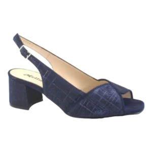 SANDALO MELLUSO GLITTER BLU NOTTE