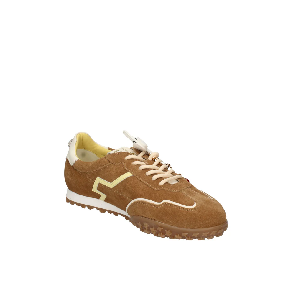 SNEAKERS DONNA GIO+ CUOIO CON ACCESSORI BROWN - immagine 4