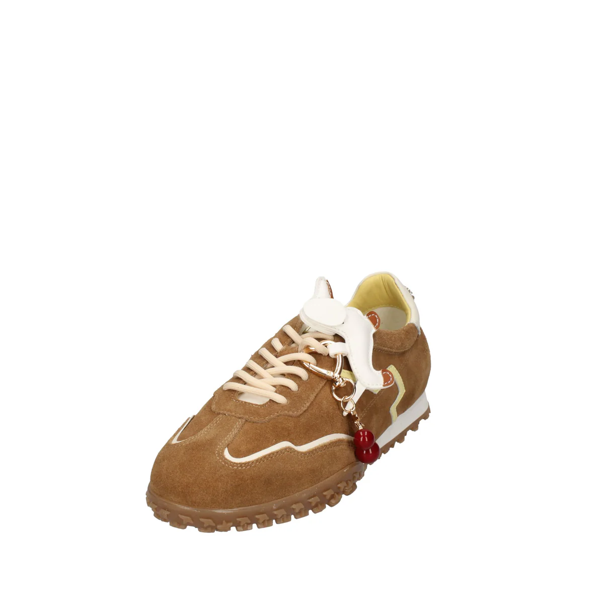 SNEAKERS DONNA GIO+ CUOIO CON ACCESSORI BROWN - immagine 3