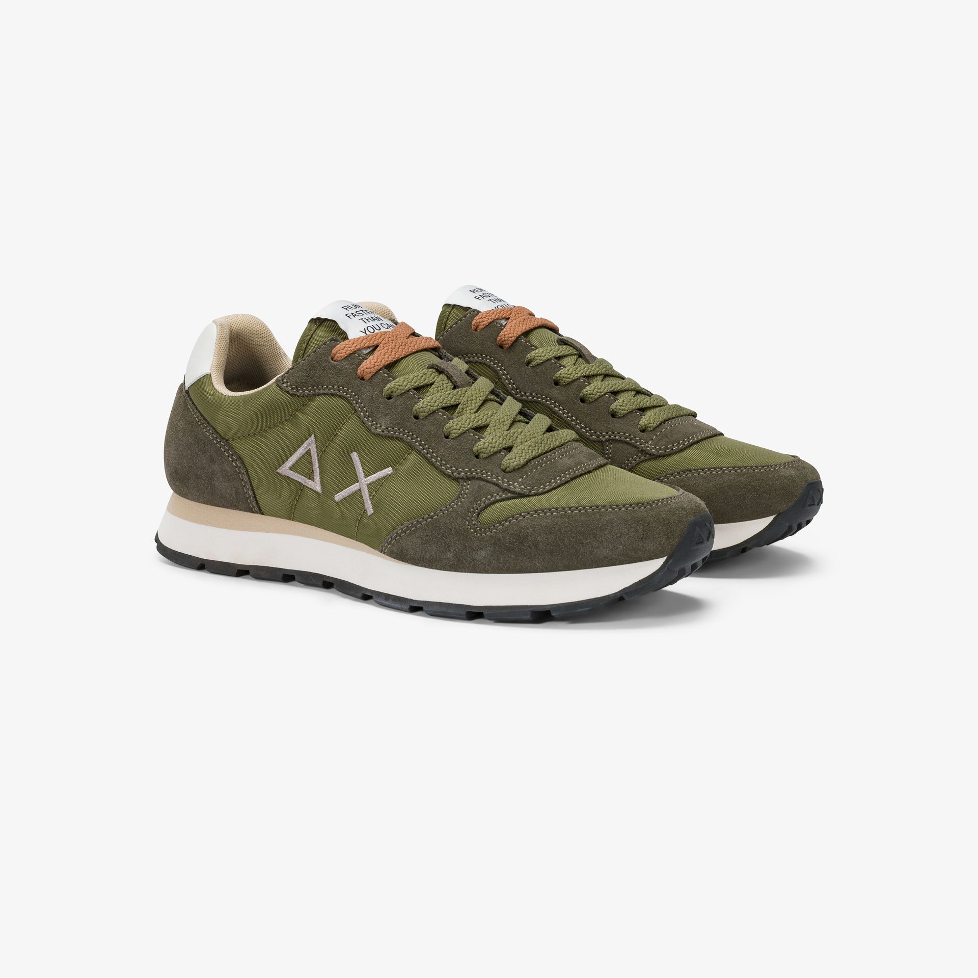 SNEAKERS UOMO SUN68 TOM VERDE MILITARE - immagine 4
