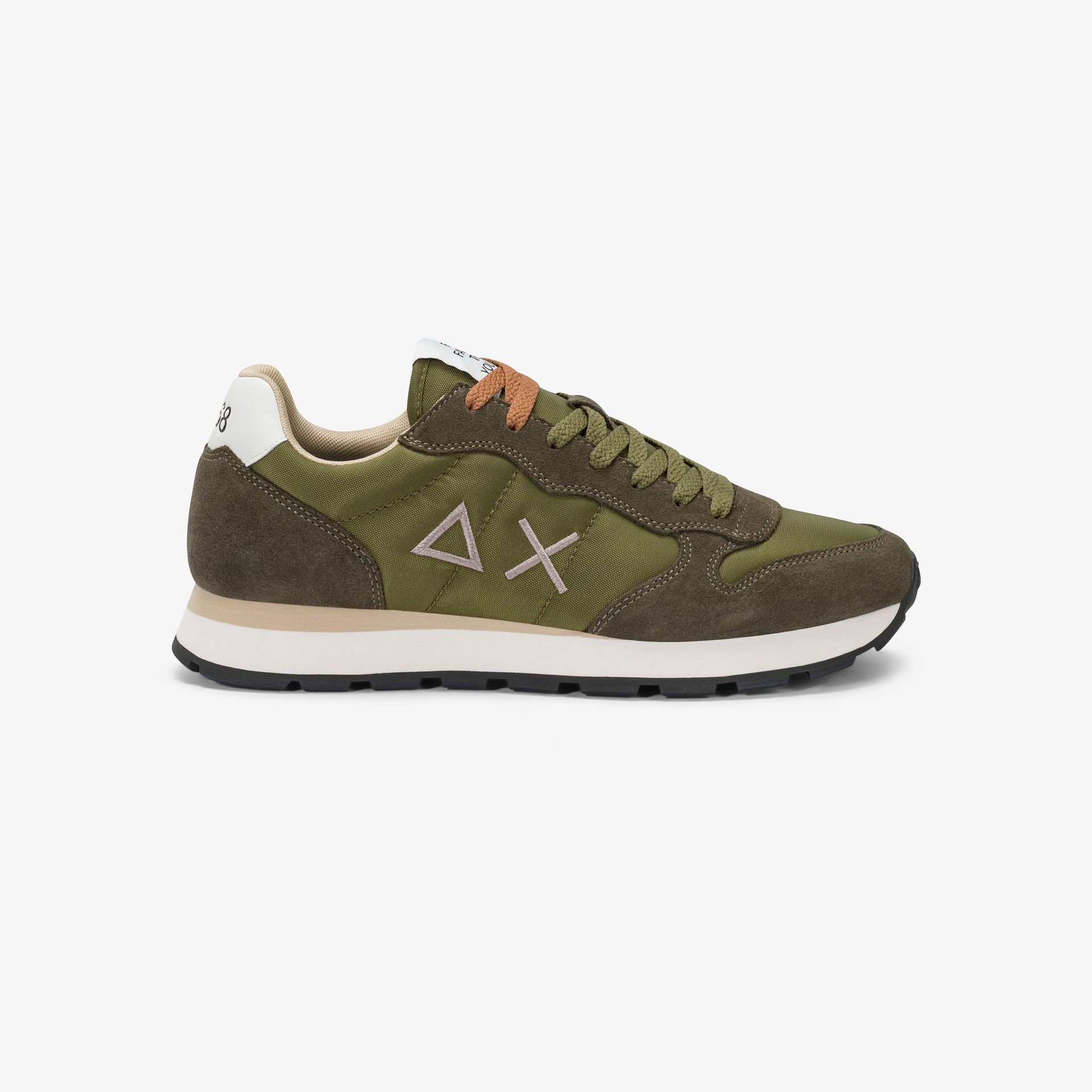 SNEAKERS UOMO SUN68 TOM VERDE MILITARE