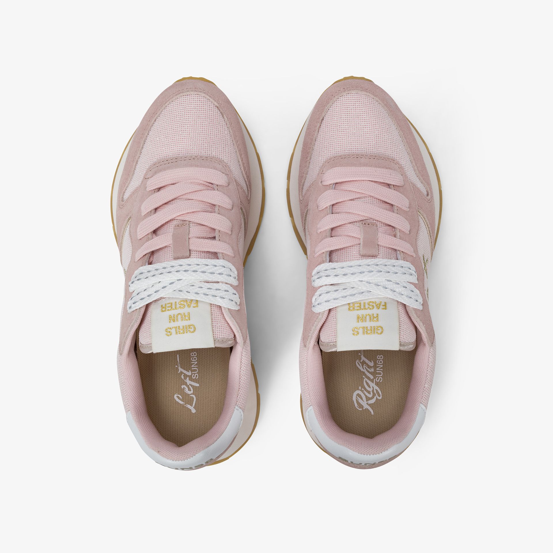 SNEAKERS DONNA ALLY GLITTER SUN68 ROSA - immagine 2
