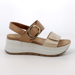 SANDALETTO SU ZEPPA IGI&CO PLATINO MARRONE