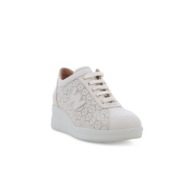 SNEAKERS ALLACCIATA DONNA MELLUSO WALK BIANCO - immagine 5