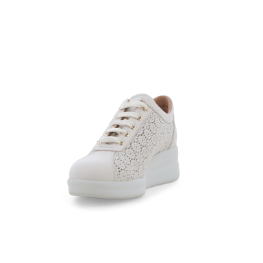 SNEAKERS ALLACCIATA DONNA MELLUSO WALK BIANCO - immagine 4