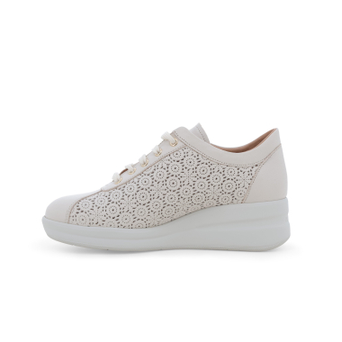 SNEAKERS ALLACCIATA DONNA MELLUSO WALK BIANCO - immagine 3