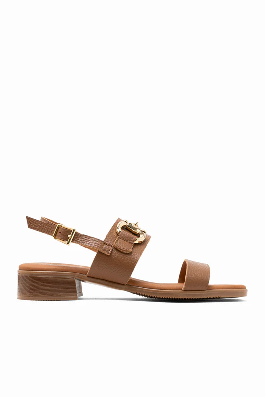 SANDALETTO CUOIO CON ACCESSORIO "OH MY SANDALS" - immagine 4