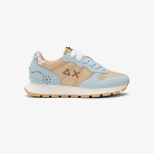 SNEAKER DONNA SUN68 BEIGE/CELESTE
