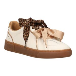 SNEAKERS DONNA GIO+ AVORIO/ANIMALIER