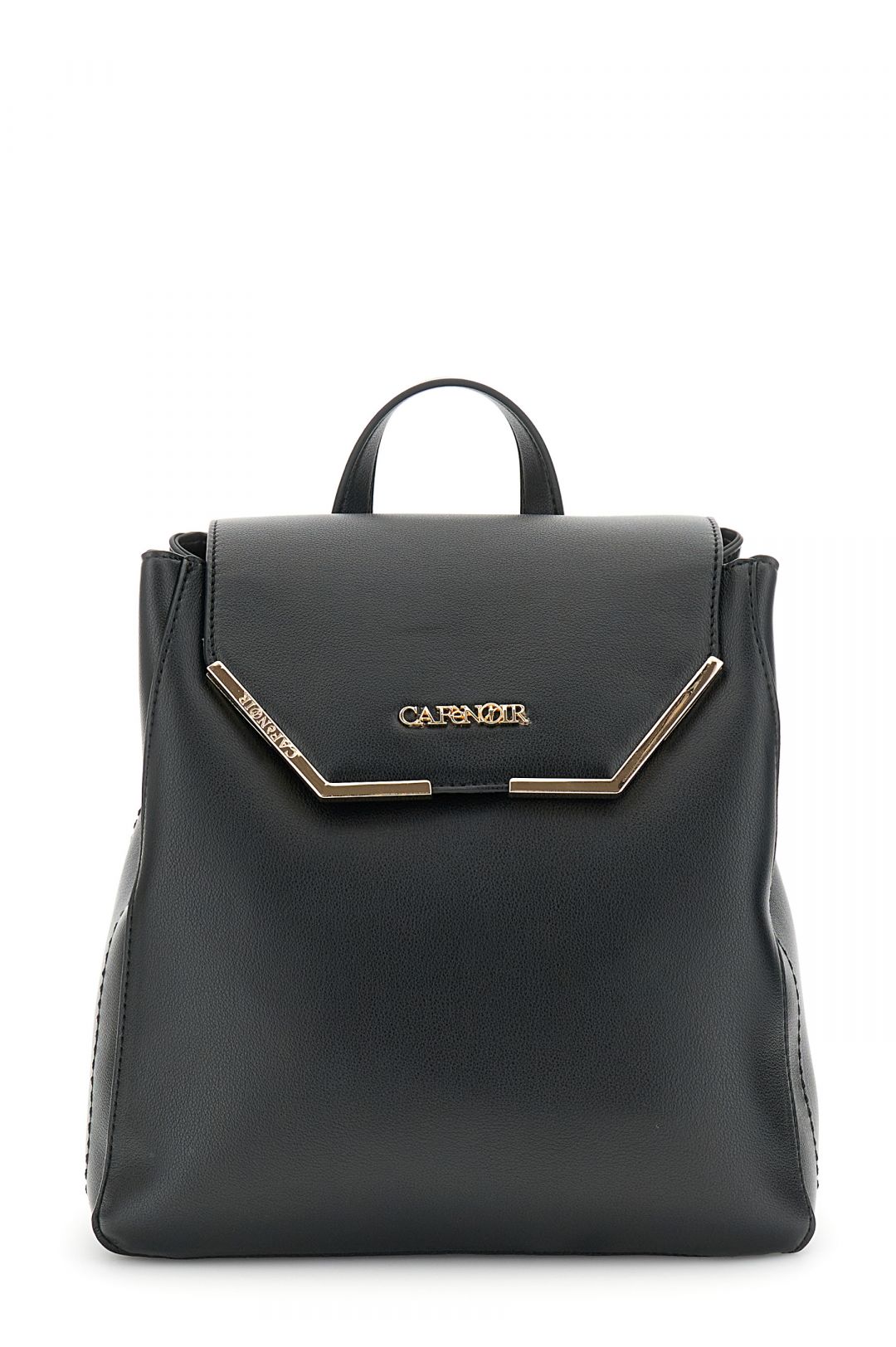 ZAINO CAFè NOIR NERO CON PATTINA