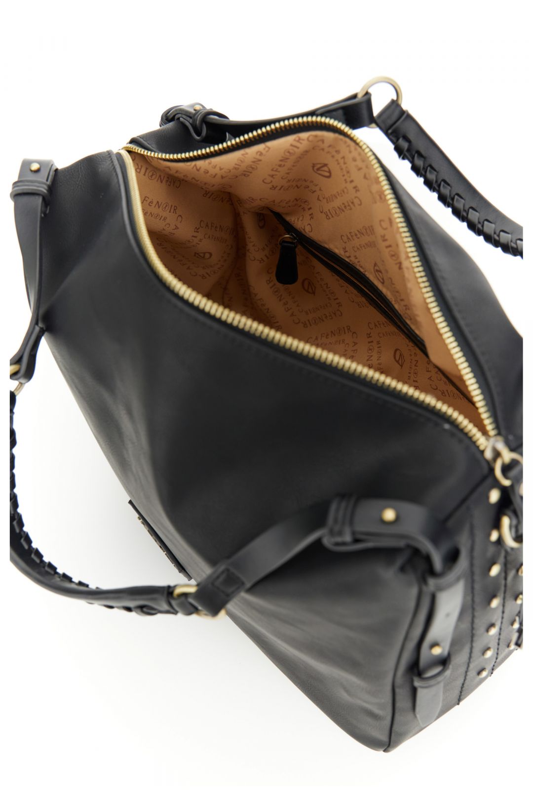 BAULETTO MORBIDO NERO CAFè NOIR - immagine 2