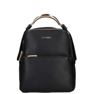 ZAINO NERO CAFè NOIR CON MANICI METALLO