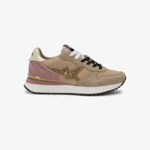 SUN68 DONNA modello ALLY STARGIRL BEIGE SCURO