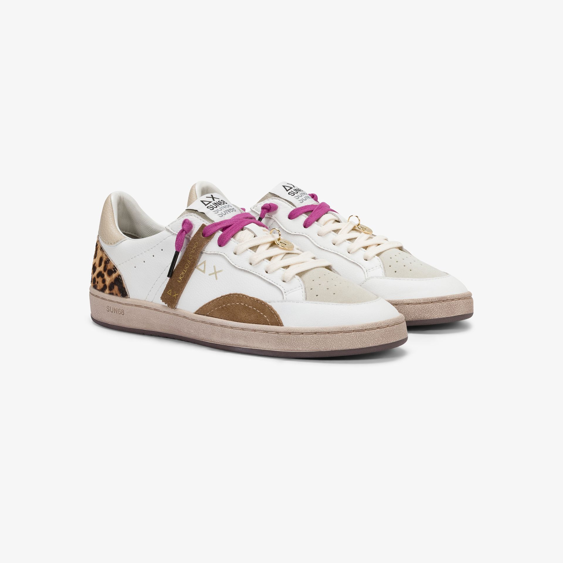SNEAKERS DONNA SUN68 URBAN BIANCO/MACULATO